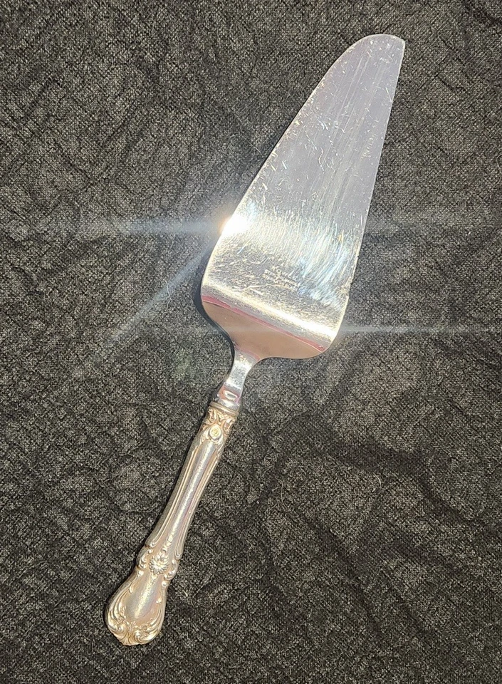 Olde Master (Sterling, 1942) por Towle Silver Pie Cake Server 10,25" Foto 2 de 4