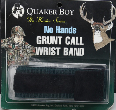 Quaker Boy No Hands Grunt Call Wrist Band New In Package