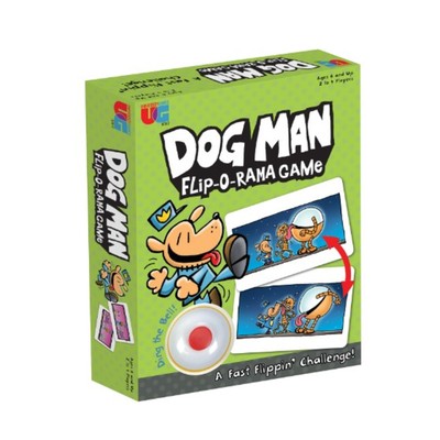 University Games Boardgame Dog Man Flip-O-Rama Box SW (NM/New)