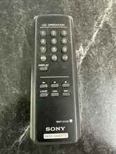Sony RMT-CV30 Remote Control for CD Radio Cassette Players Genuine OEM