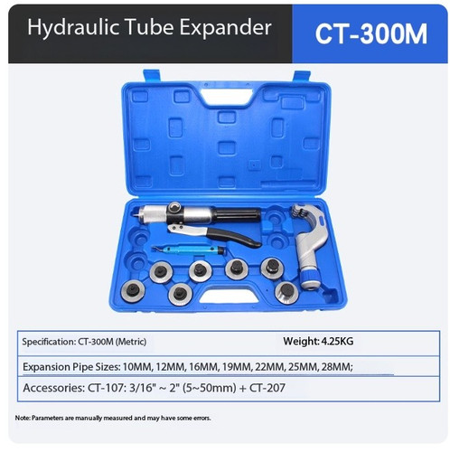 Copper Tube Expander Standard Manual Hydraulic Tube Expander Set