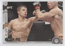 2015 Topps UFC Chronicles Myles Jury #162 0nr3