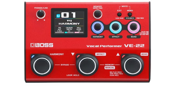 BOSS VE-22 Vocal Performer Multieffetto foto 2