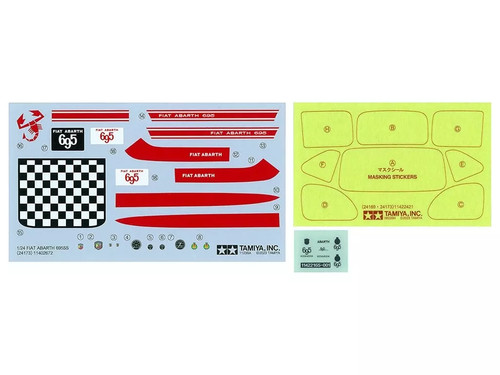 Plastic model 1/24 Fiat Abarth 695 SS "Sports Car Series No.173" Special sale... - Picture 4 of 4