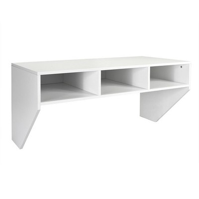 Wall Mounted Computer Table Hanging Table Desk for Study Home Office Storage