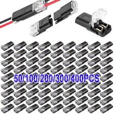 50/100/400PCS Double Wire Plug in Connector L...