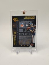 2015 Panini Black Gold /5 Laundry Tag Auto Kevin White Rookie #SSR-KW