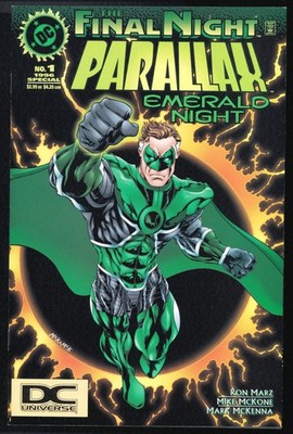 Parallax #1 VF DC universe variant 1996 combo pack Green Lantern Emerald Night
