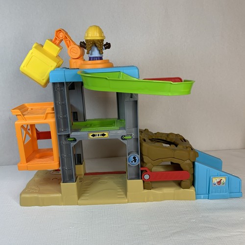 Little People Load Up N' Learn Playset Cantiere Suoni Fisher Price - Foto 8 di 8