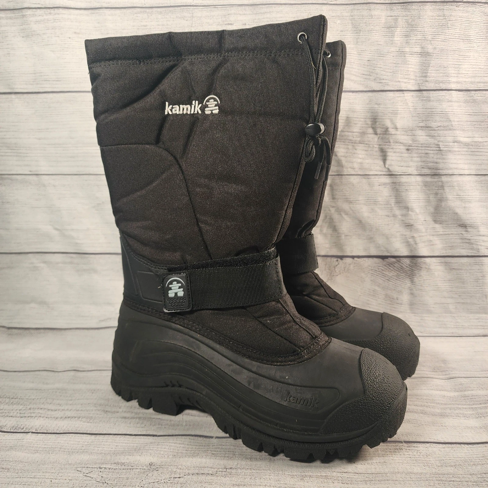 Kamik Greenbay 4 Men's Size 10 Black Waterproof Insulated Winter Snow Boots
Opens in a new window or