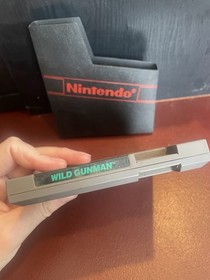 Wild Gunman 5 Screw (Nintendo NES, 1985) Cart W/Dust Cover Tested