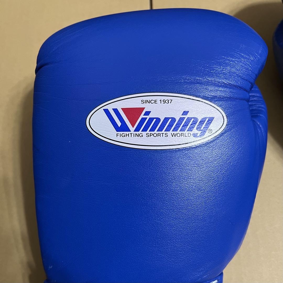 Winning 14oz Blue Boxing Gloves Discontinued MS‑500B Pro