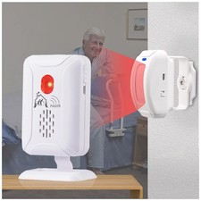 Upgraded Bed Sensor Alarm for Elderly Fall Prevention, Wireless Caregiver Alert
