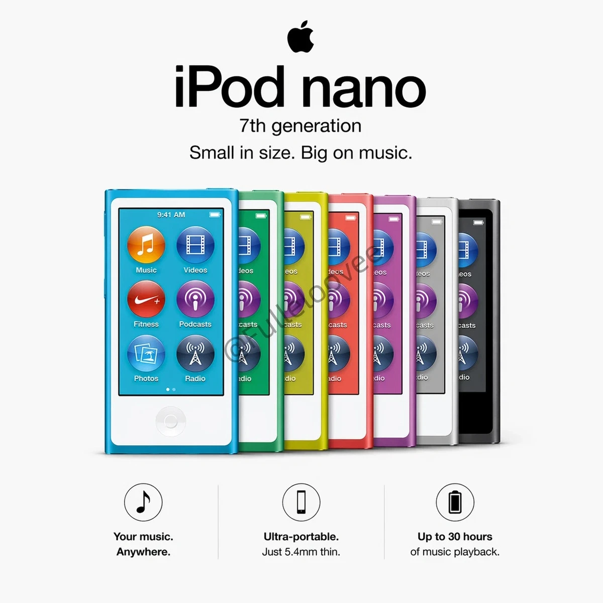 Bluetooth iPod Nano 7th Generation MP3 Players for sale | eBay
