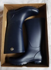 Women's UGG navy rain boots knee high - NIB - size 9 / 40