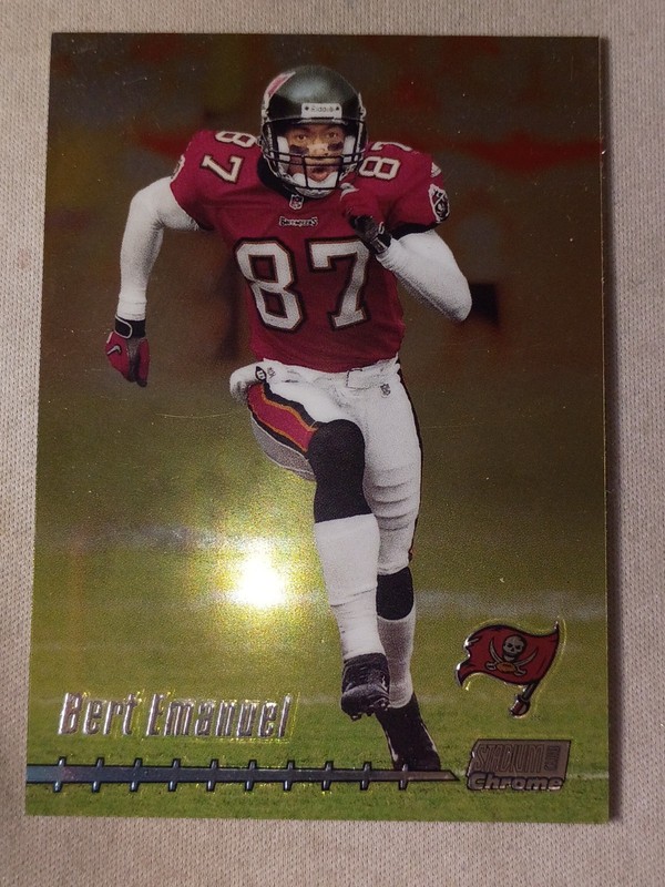 1999 Topps Stadium Club Chrome - Bert Emanuel #51