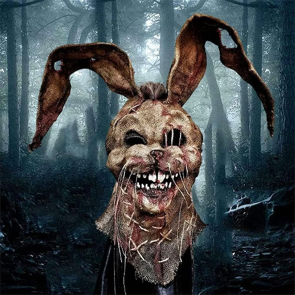 Gruselige Vogelscheuche Maske für Halloween Party Kostüm Cosplay - Bild 2 von 4