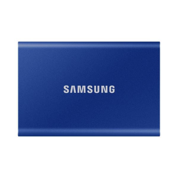 Samsung Blu Portable T7 2 Tb Ssd Esterno Usb 3.2 (Gen 2) Pc/Mac Mu-Pc2t0h/Ww - Immagine 3