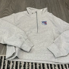 New York Rangers lululemon Women's Scuba Oversized Half-Zip Pullover XL/2XL NWT
