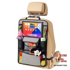 Car Seat Organizer, Ultra Version Kids Backseat Car Organizers and 1 Pack Gray