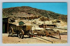 Barstow CA-California Calico Ghost Town Freight Wagon Vintage Postcard Postal