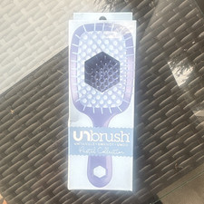 Unbrush UNbrush Pastel Collection Detangling Brush Purple 8in Plastic