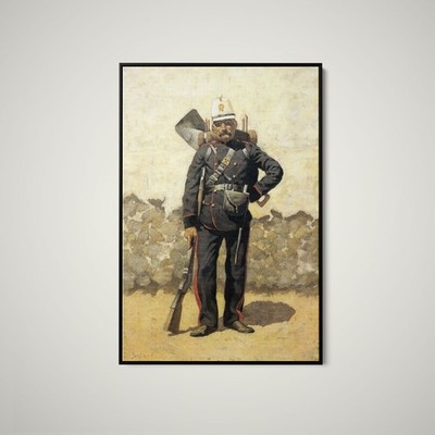 Frederic Remington - Full Dress Mexican Engineer C. - Paper or Canvas