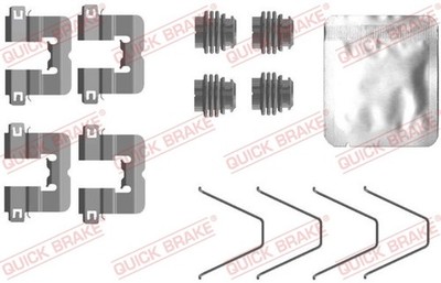 Zubehörsatz Scheibenbremsbelag QUICK BRAKE 109-0114 für HYUNDAI PDE KIA i30 PD