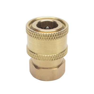 1/4 Quick Connect Pressure Washing Female NPT Thread Brass QC Coupler 2 PACK