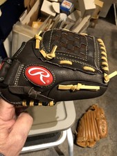 Rawlings Youth Baseball Glove 10  RHT H100BRNC Highlight Series