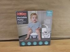 Nuby On-The-Go Portable Potty Seat NEW Open Box Travel Toddler Toilet Seat