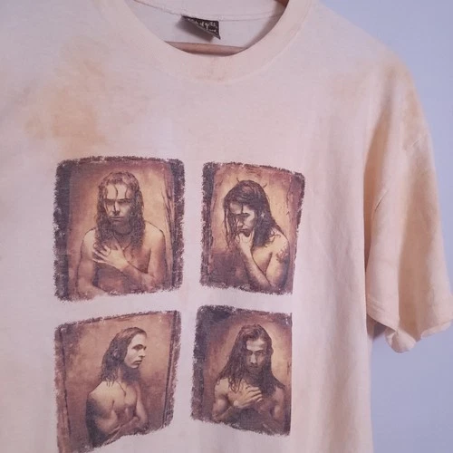 MANA Maná Cuando Los Angeles 90s Band Tour Tee XL Si 1990s vintage concert t-shirt, vintage, size XL, single stitch, B+ condition