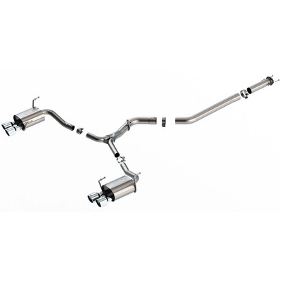 #ad Borla 140907 S Type Stainless Cat Back Exhaust System for 22 25 Subaru WRX 2.4L $1699.99