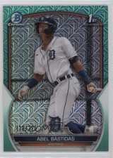 2023 Bowman Chrome Prospects Mega Box Aqua Mojo Refractor Abel Bastidas 06l3