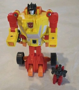 Vintage Transformers Lightfoot Gotmaster - Hasbro Takara 1987 - Incomplet