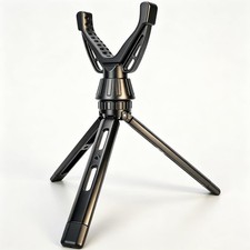 Portable Shooting Tripod with 360 Rotating Removable V Yoke - Adjustable