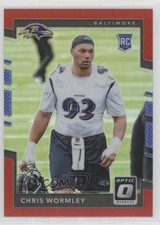 2017 Donruss Optic Rookies Red Prizm /99 Chris Wormley #143 1j8