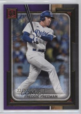 2023 Topps Museum Collection Amethyst 32/99 Freddie Freeman #67 0x5e
