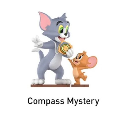Tom & Jerry: Forbidden Compass Series Figures - Compass Mystery - Pop Mart Neu
