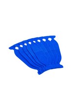 Monkey Strips Cornergame Premium Felt Buffers Apply Wrap Film Blue 25 PCS