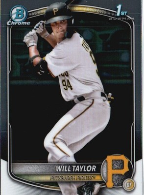 2025 Bowman Chrome #BCP-179 Will Taylor Prospects