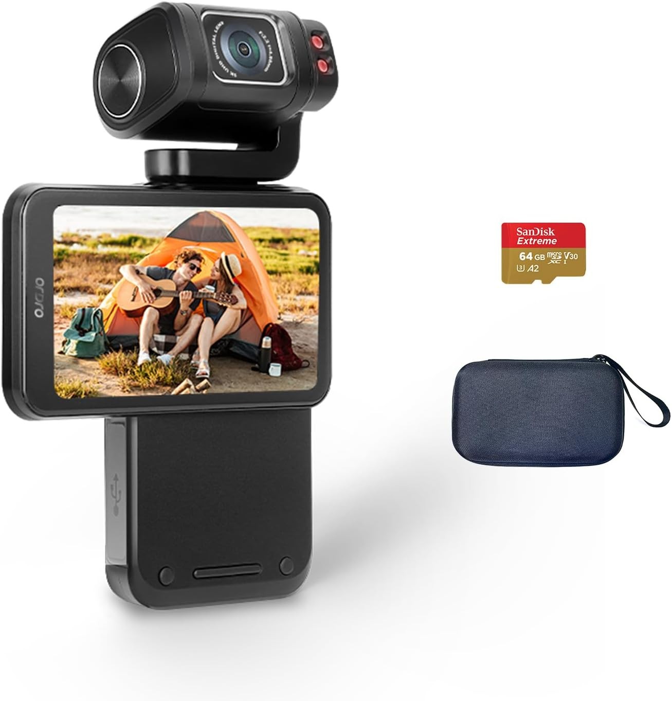 ORDRO M3 5K Video Camera Camcorder, WiFi IR Night Vision Han