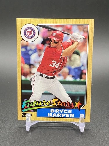 Bryce Harper - 2012 Topps 1987 Future Stars Mini #TM150 - Rookie Year