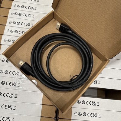 Amazon Basics HDMI Cable - 10 ft / 3 m, 4K@60Hz, HDMI 2.0 (18Gbps), Black