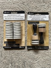 Ranger Mini Ink Blending Tool plus Mini Ink Blending Foam Refills, New