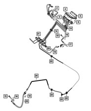 Genuine Mopar Anti-Lock Brake System Module 68728134AA