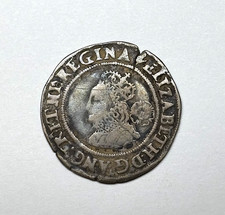 1564 England - AR 6 Pence of Elizabeth I.