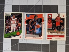 Ayo Dosunmu 2021-22 Panini Basketball Rookie Lot of 3