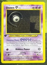 1st Edition Unown C 57/105 - Neo Destiny - Near Mint on eBay