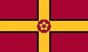 Northamptonshire Flag Self Adhesive Vinyl Sticker